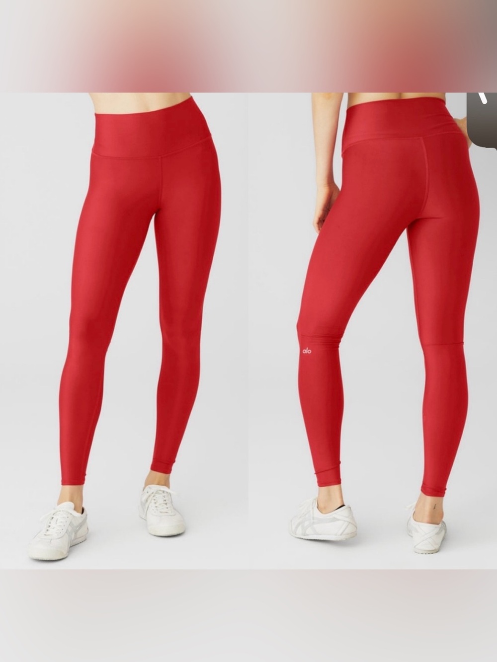 ALO YOGA Airlift Legging Size large Classic red